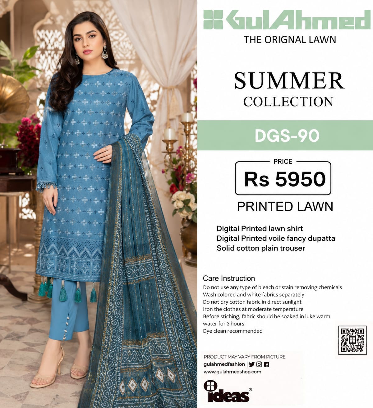 GUL AHMED LAWN COLLECTION